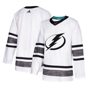 Herren Tampa Bay Lightning Eishockey Trikot Blank 2019 All-Star Weiß Authentic